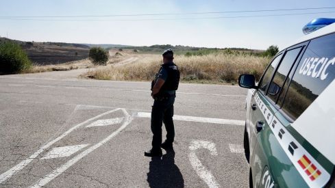 El incendio forestal de Castrillo de los Polvazares  baja a nivel 1 | Campillo / ICAL.