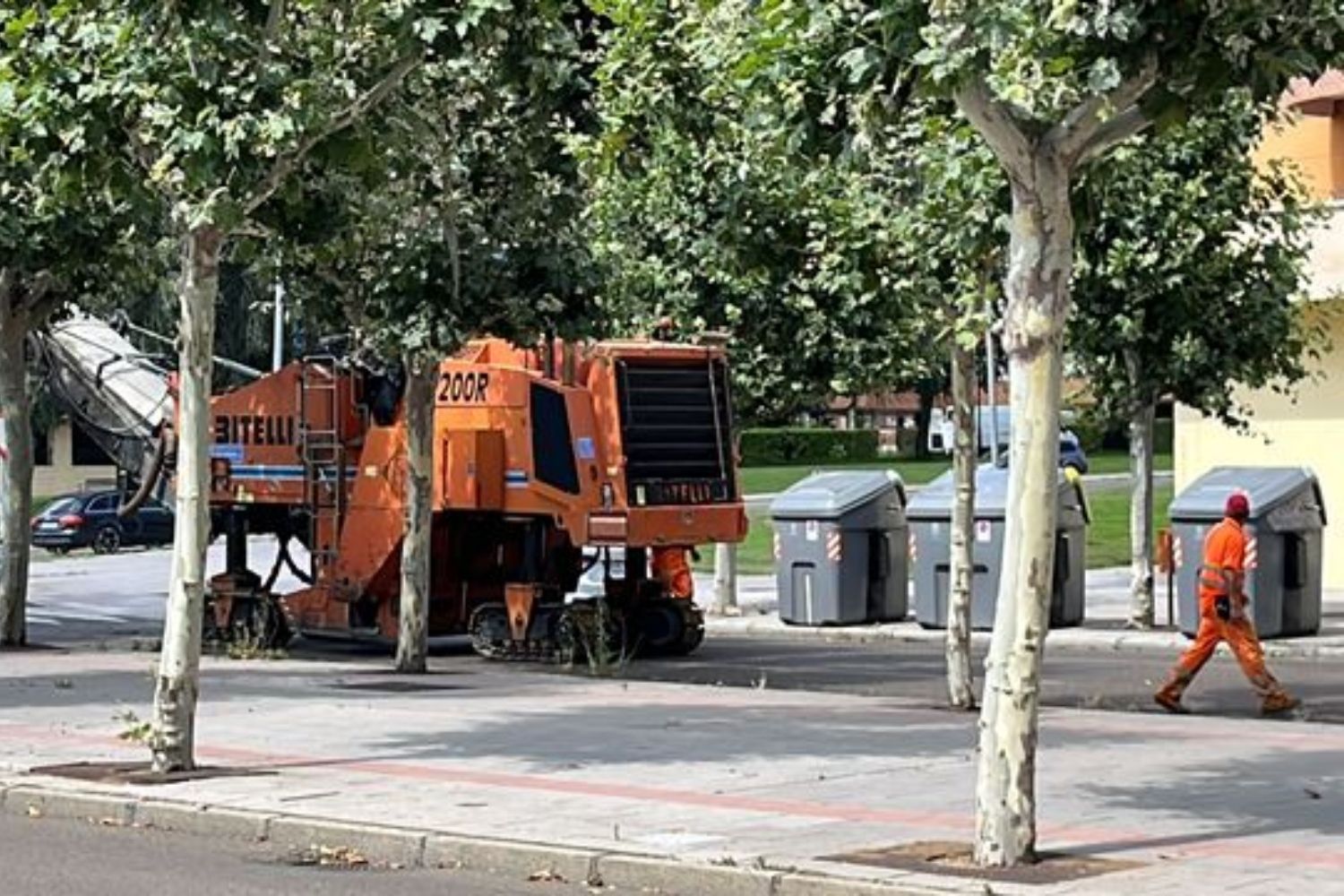 Los trabajos de asfaltado las calles de León | Ayuntamiento de León