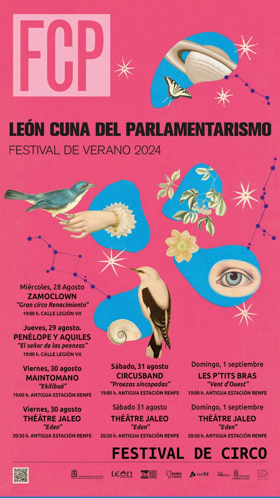 Cartel del Festival de Circo de León