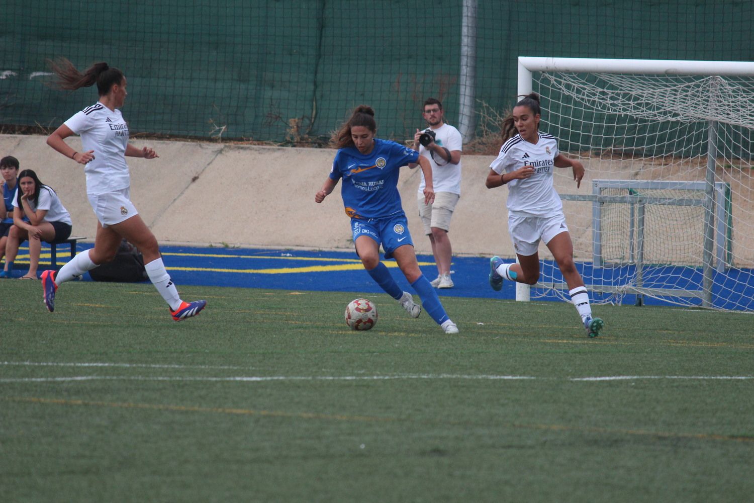 Partido entre el CD Olímpico de León y el Real Madrid B en el II Torneo Reino de LEón