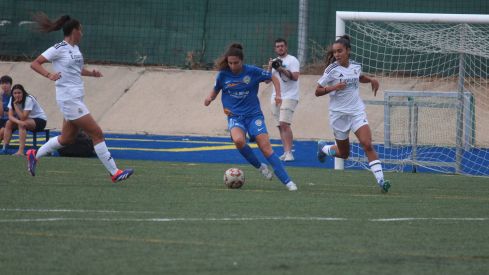 Partido entre el CD Olímpico de León y el Real Madrid B en el II Torneo Reino de LEón