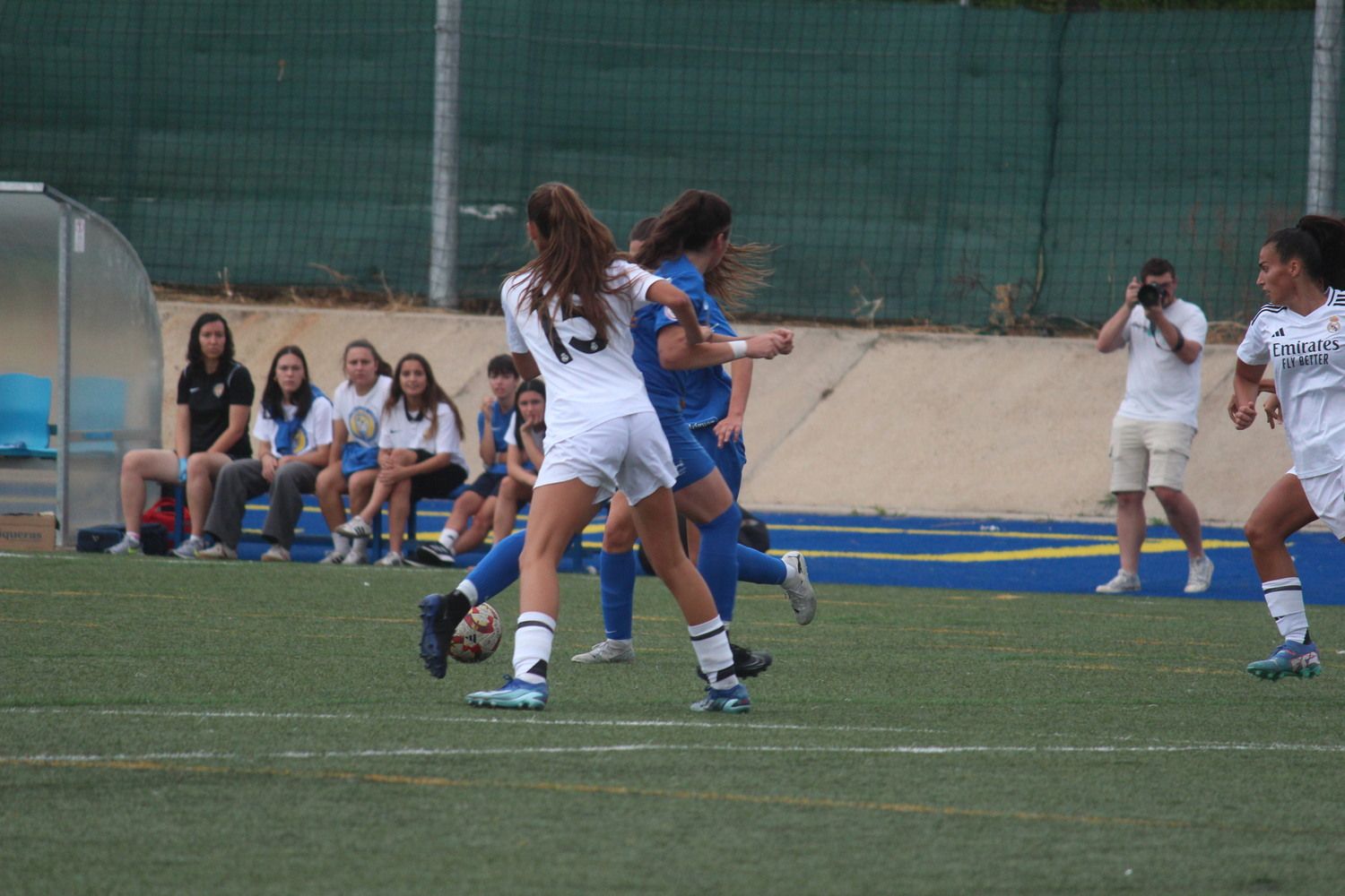 Partido entre el CD Olímpico de León y el Real Madrid B en el II Torneo Reino de LEón