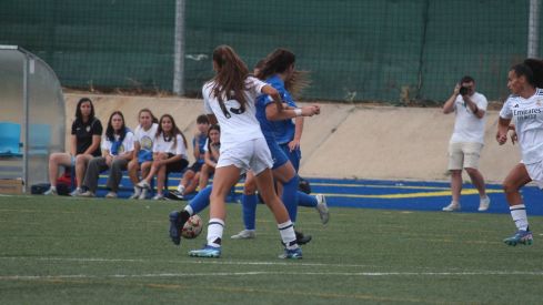 Partido entre el CD Olímpico de León y el Real Madrid B en el II Torneo Reino de LEón