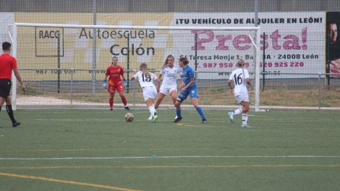 Partido entre el CD Olímpico de León y el Real Madrid B en el II Torneo Reino de LEón