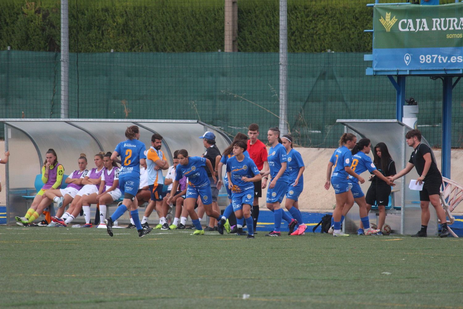 Partido entre el CD Olímpico de León y el Real Madrid B en el II Torneo Reino de LEón