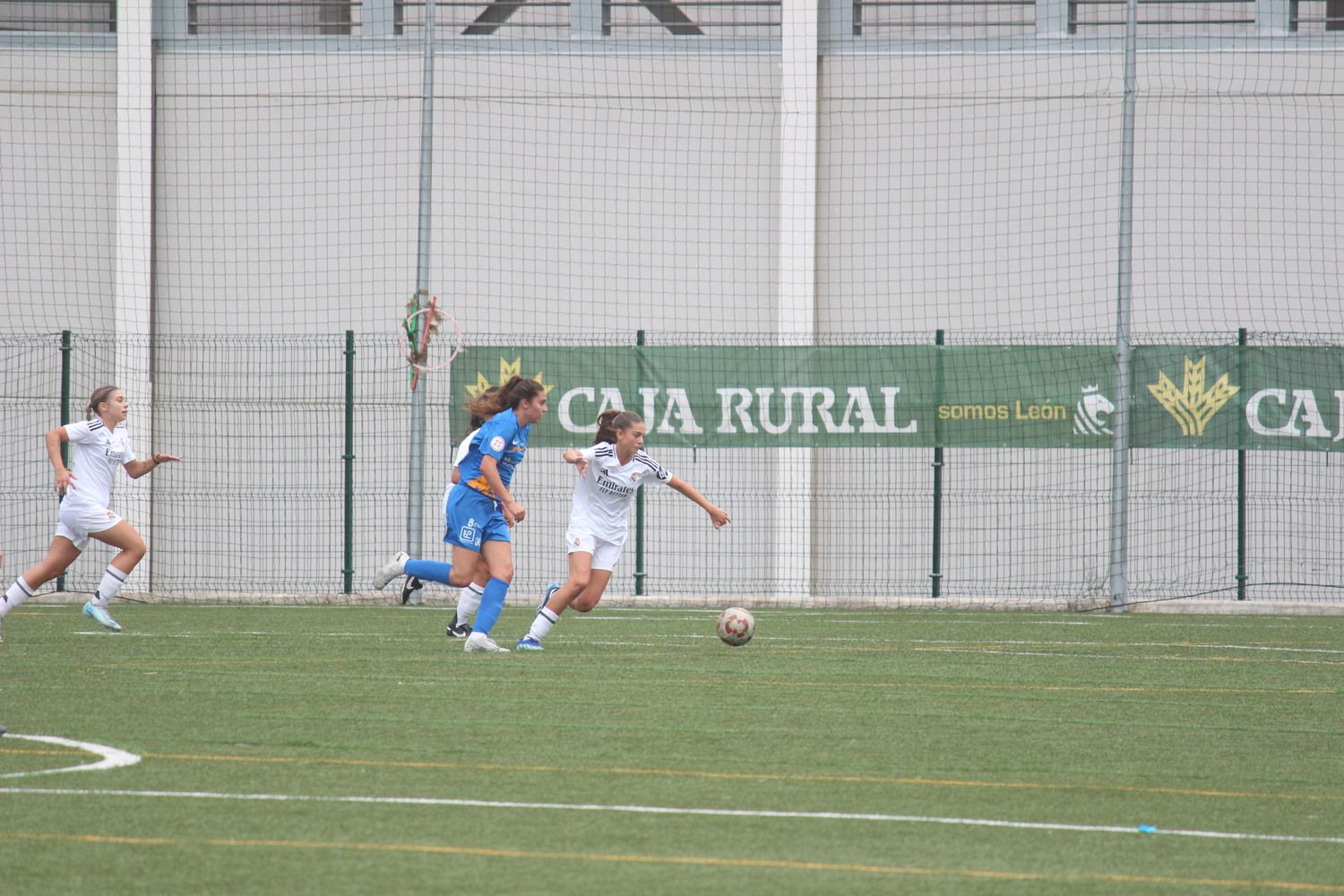 Partido entre el CD Olímpico de León y el Real Madrid B en el II Torneo Reino de LEón