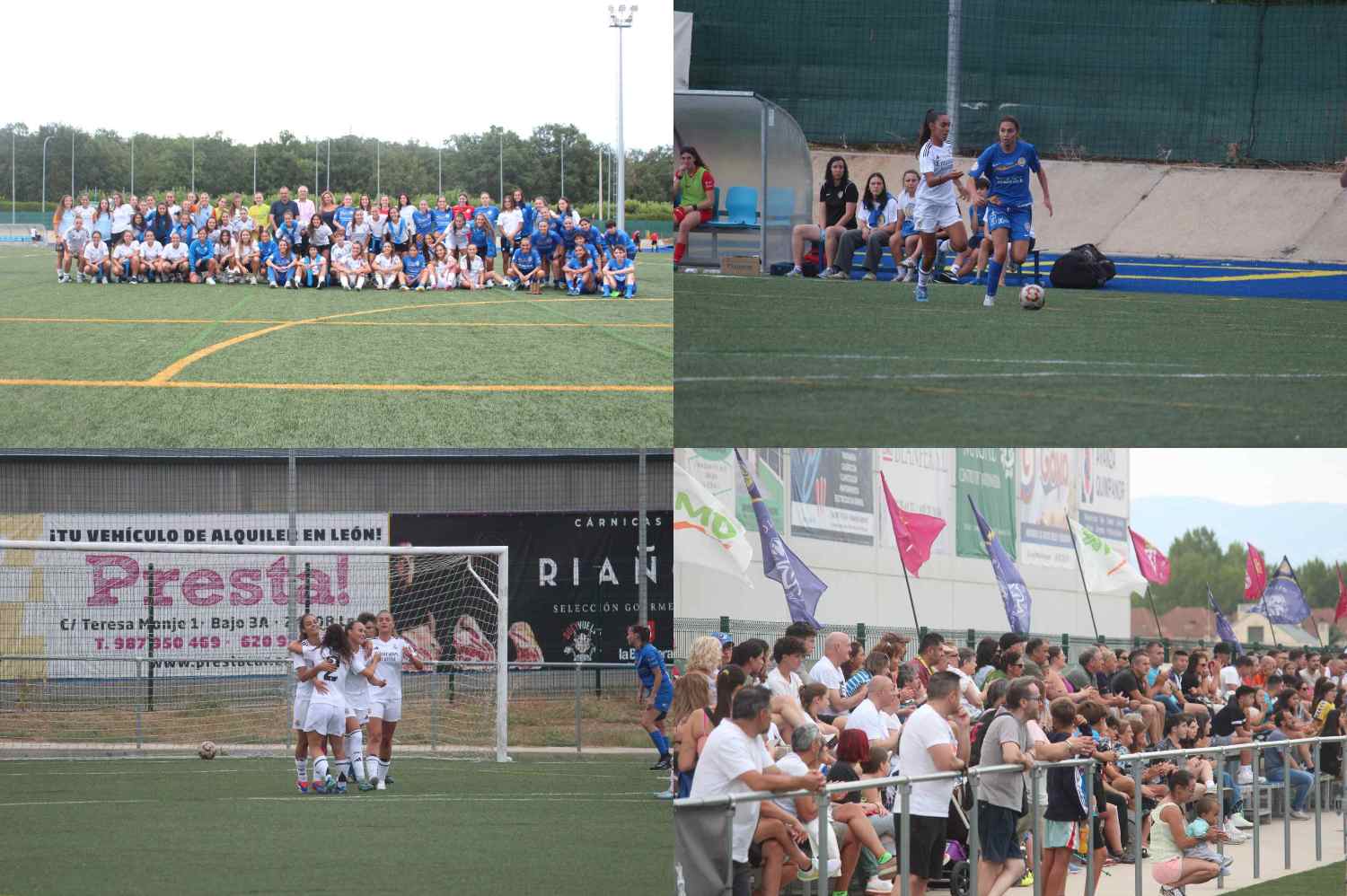 El fútbol femenino invade el Olimpico de León con la presencia del Real Madrid y el Deportivo Alavés