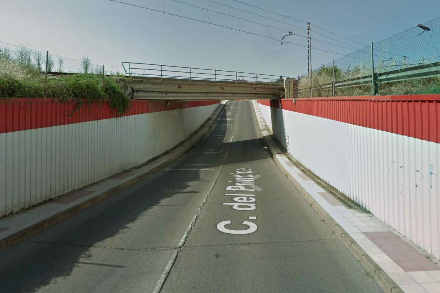 tunel inundado sin agua