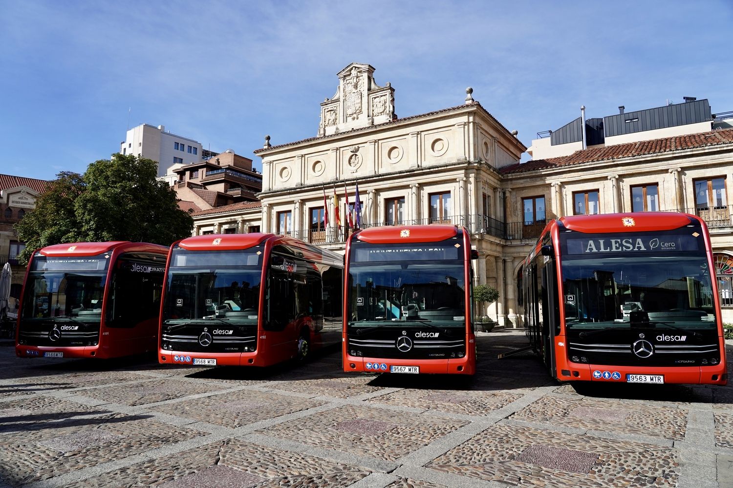 León contará a finales de 2025 con 22 autobuses no contaminantes