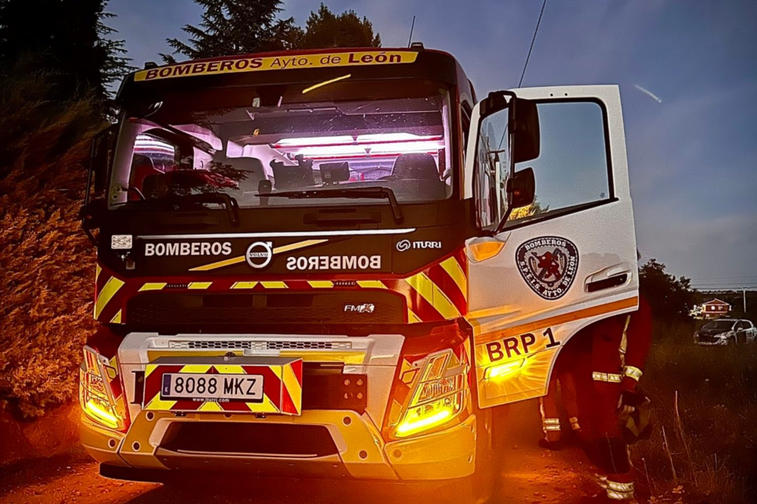 Un cuadro eléctrico de una vivienda en Santibáñez del Porma provoca un incendio - Bomberos de León