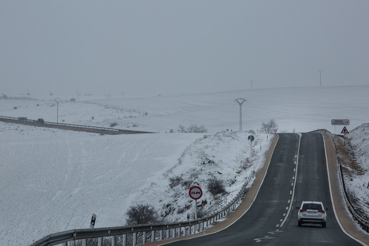 carreteras nieve castilla y león