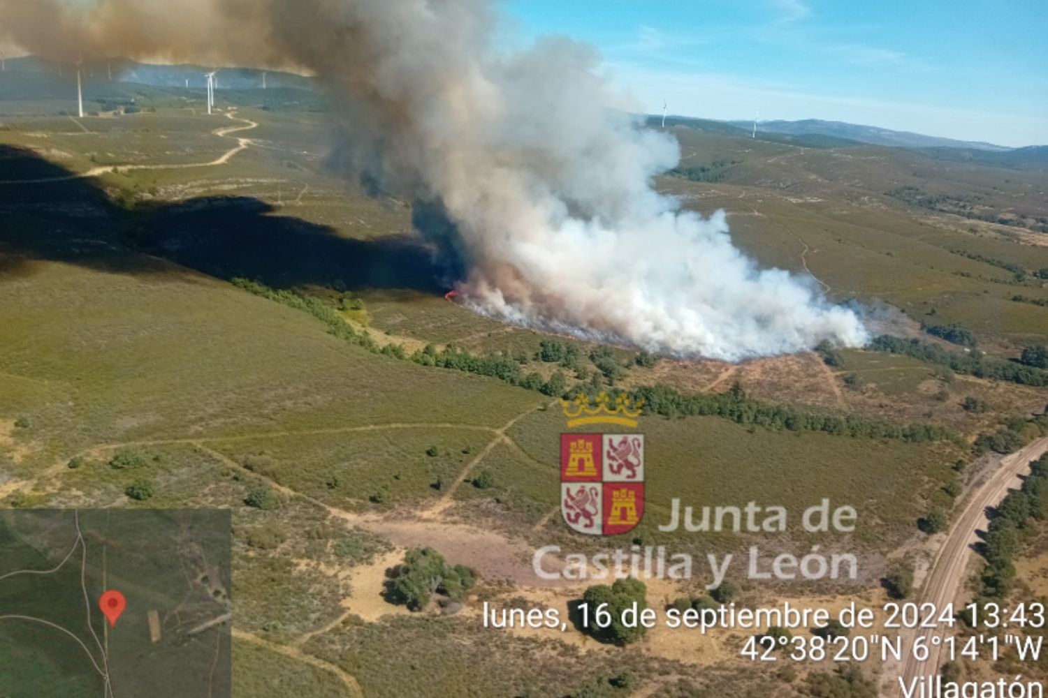 incendio brañuelas