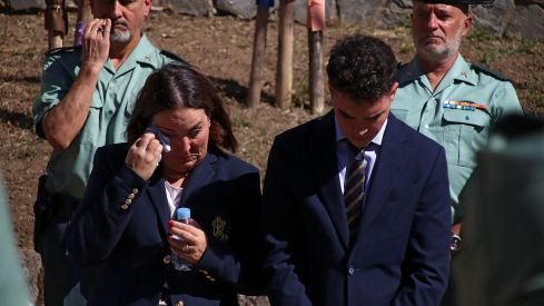 Homenaje por el X aniversario del accidente helicóptero de la Guardia Civil en La Polinosa | Peio García (ICAL)