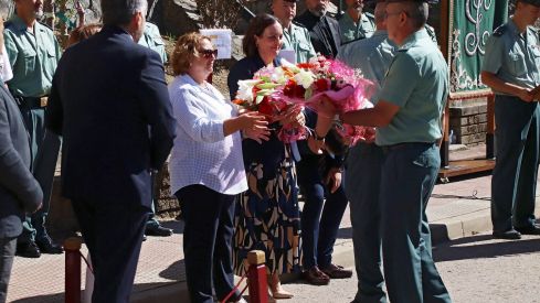 Homenaje por el X aniversario del accidente helicóptero de la Guardia Civil en La Polinosa | Peio García (ICAL)