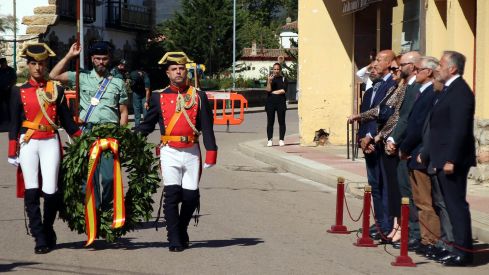 Homenaje por el X aniversario del accidente helicóptero de la Guardia Civil en La Polinosa | Peio García (ICAL)