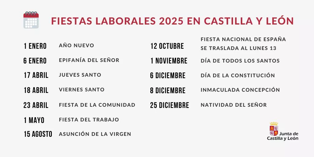 Calendario CyL Calendario CyL