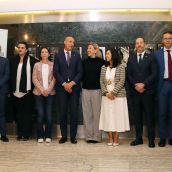 La vicepresidenta de la Junta y consejera de Familia e Igualdad de oportunidades, Isabel Blanco, y el alcalde de León, José Antonio Diez, inauguran el foro ‘Desafíos y Oportunidades de la España Rural’ | Peio García / ICAL