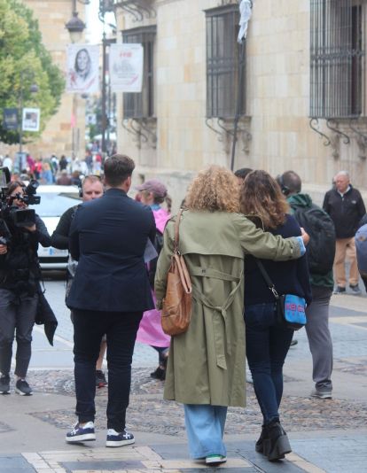 Xuso Jones grabando 'Lo sabe, no lo sabe' en León