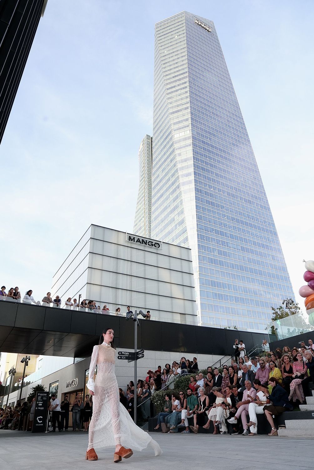 Desfile de la diseñadora Leonesa, María Lafuente, en la Mercedes-Benz Fashion Week de Madrid