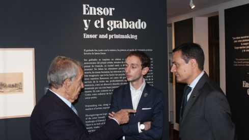 Exposición 'James Ensor. La belleza inefable' en el Museo Casa Botines de Gaudí en León Exposición 'James Ensor. La belleza inefable' en el Museo Casa Botines de Gaudí en León