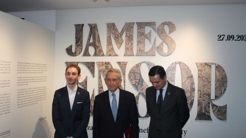 Exposición 'James Ensor. La belleza inefable' en el Museo Casa Botines de Gaudí en León Exposición 'James Ensor. La belleza inefable' en el Museo Casa Botines de Gaudí en León