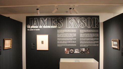 Exposición 'James Ensor. La belleza inefable' en el Museo Casa Botines de Gaudí en León Exposición 'James Ensor. La belleza inefable' en el Museo Casa Botines de Gaudí en León
