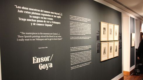 Exposición 'James Ensor. La belleza inefable' en el Museo Casa Botines de Gaudí en León Exposición 'James Ensor. La belleza inefable' en el Museo Casa Botines de Gaudí en León