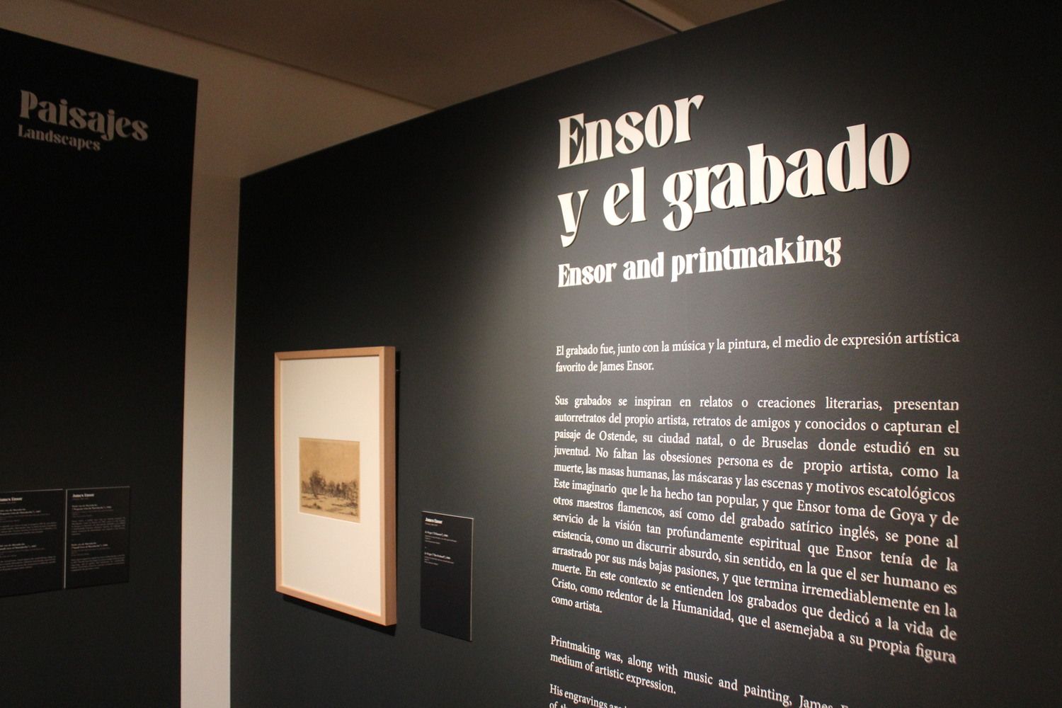 Exposición 'James Ensor. La belleza inefable' en el Museo Casa Botines de Gaudí en León