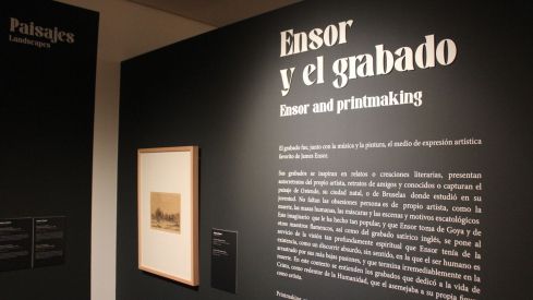 Exposición 'James Ensor. La belleza inefable' en el Museo Casa Botines de Gaudí en León Exposición 'James Ensor. La belleza inefable' en el Museo Casa Botines de Gaudí en León