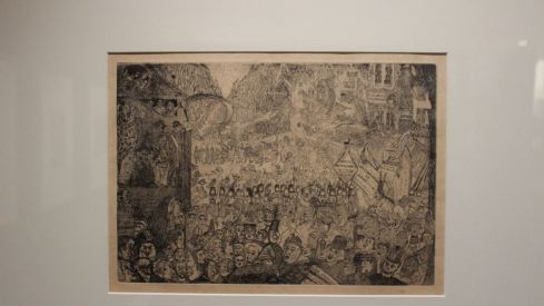 Exposición 'James Ensor. La belleza inefable' en el Museo Casa Botines de Gaudí en León Exposición 'James Ensor. La belleza inefable' en el Museo Casa Botines de Gaudí en León