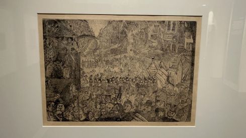 Exposición 'James Ensor. La belleza inefable' en el Museo Casa Botines de Gaudí en León Exposición 'James Ensor. La belleza inefable' en el Museo Casa Botines de Gaudí en León
