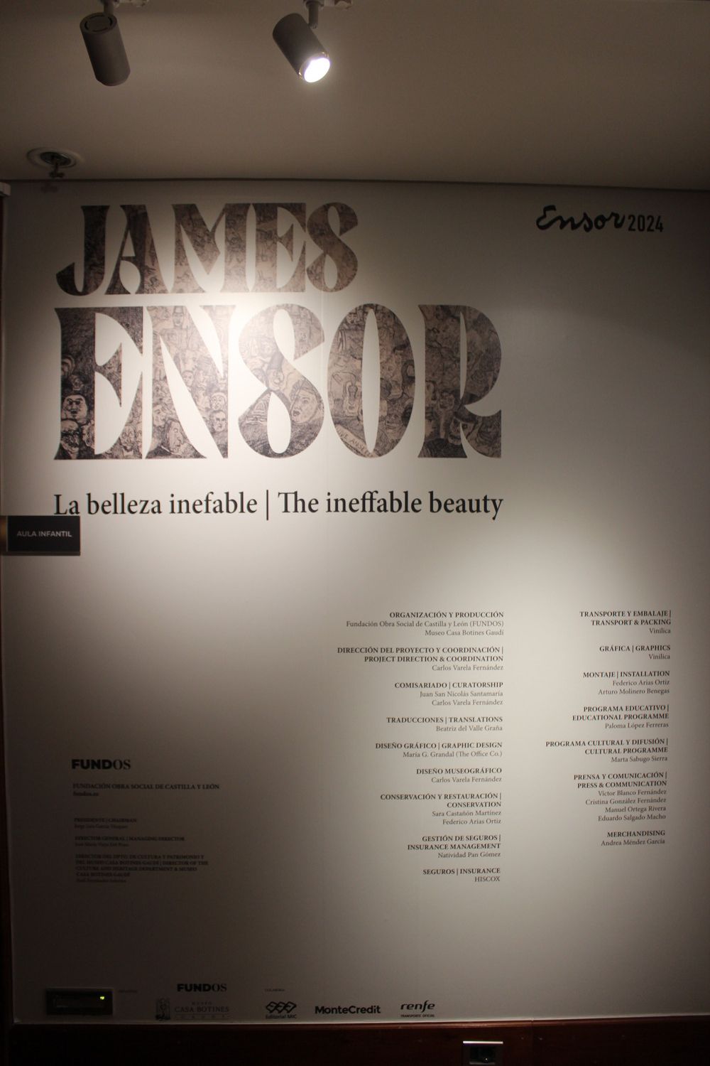 Exposición 'James Ensor. La belleza inefable' en el Museo Casa Botines de Gaudí en León