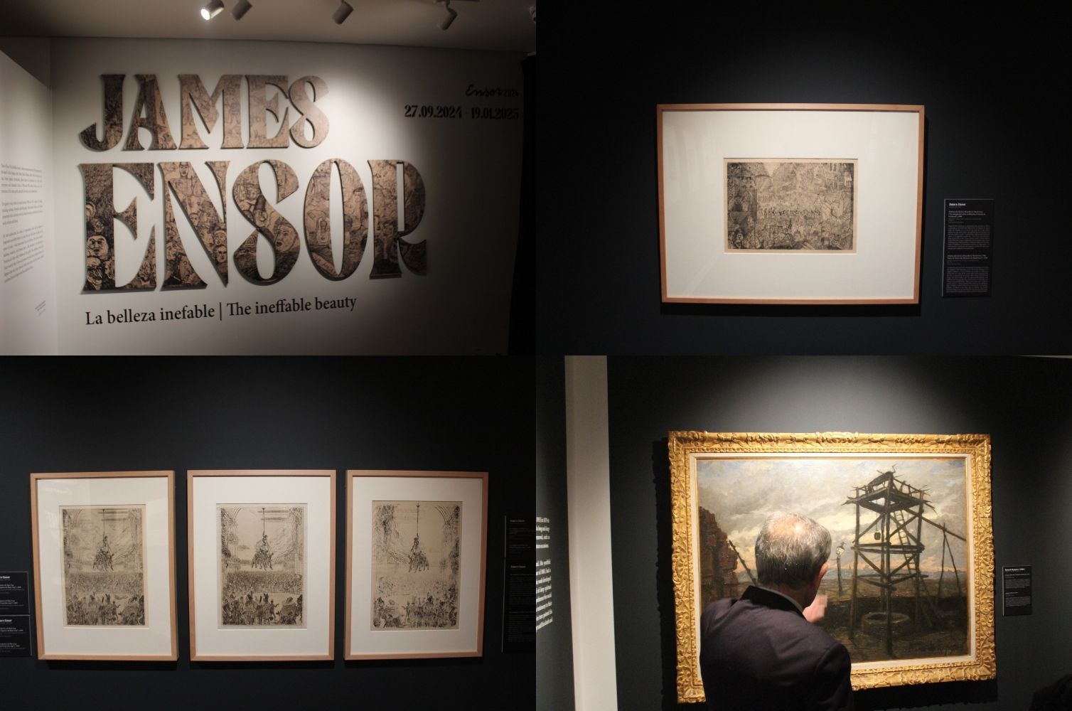 Exposición 'James Ensor. La belleza inefable' en el Museo Casa Botines de Gaudí en León