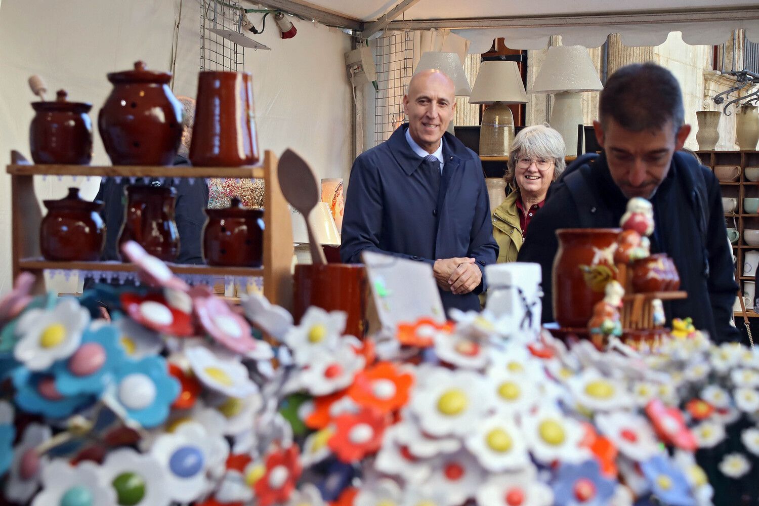 Inauguración de la XLIV Feria de Alfarería y Artesanía de la Ciudad de León