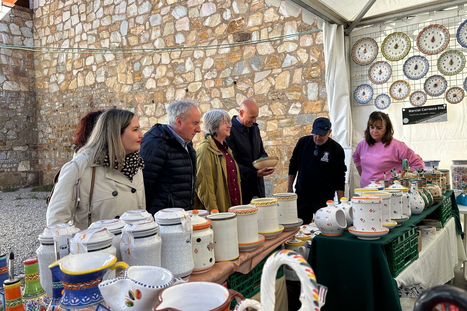 Inauguración de la XLIV Feria de Alfarería y Artesanía de la Ciudad de León