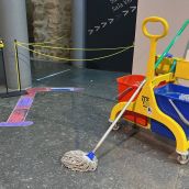 El PP de León El Palacio del Conde Luna sufre goteras a pesar de un contrato de mantenimiento millon