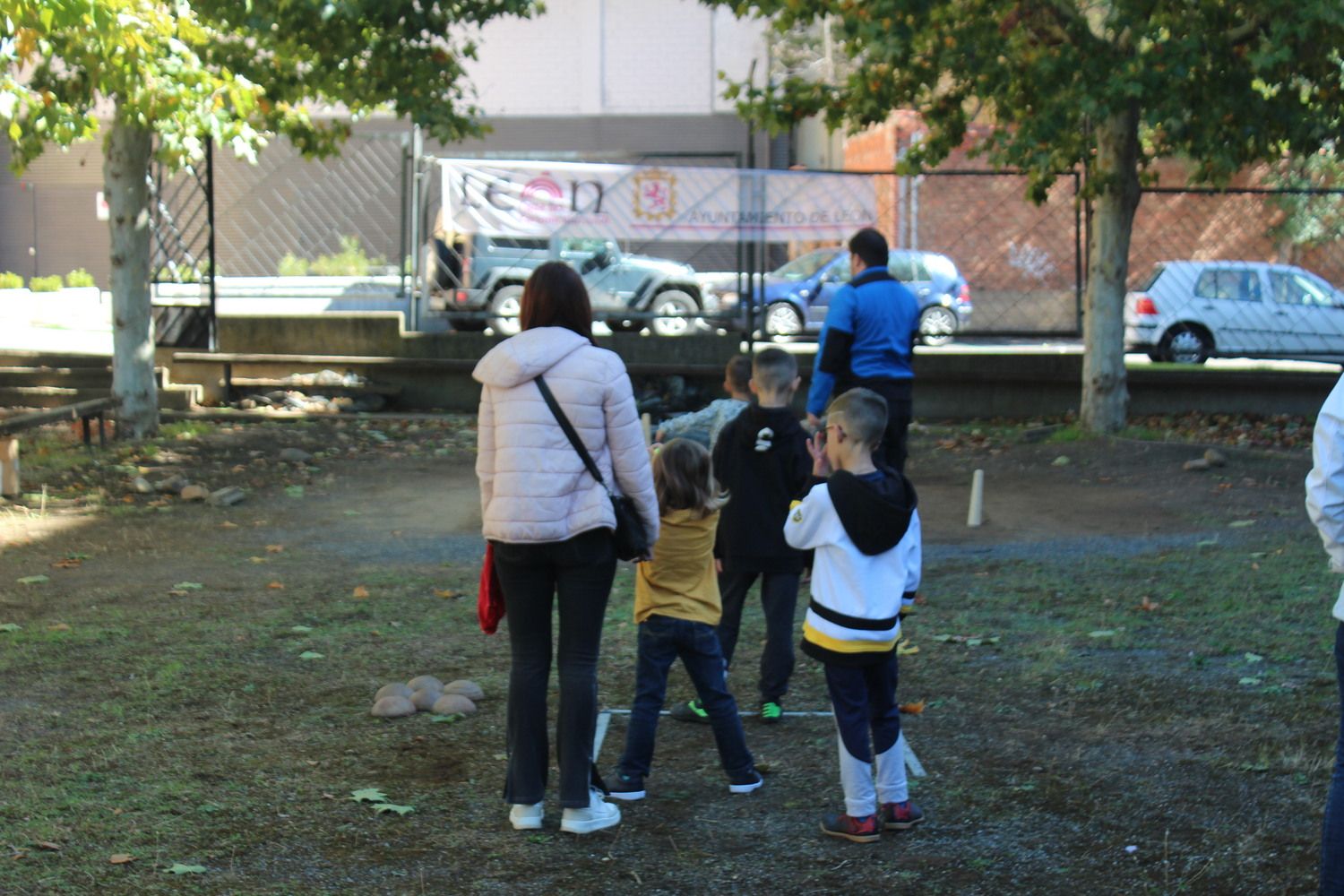 Jornada de juegos tradicionales para niños en León