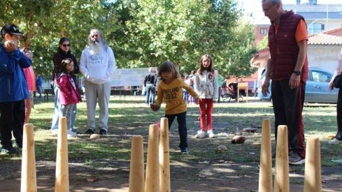 Jornada de juegos tradicionales para niños en León