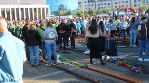 Desfile de Pendones leoneses en las Fiestas de San Froilán de León