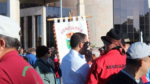 Desfile de Pendones leoneses en las Fiestas de San Froilán de León