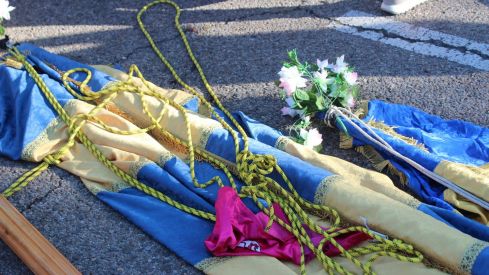 Desfile de Pendones leoneses en las Fiestas de San Froilán de León