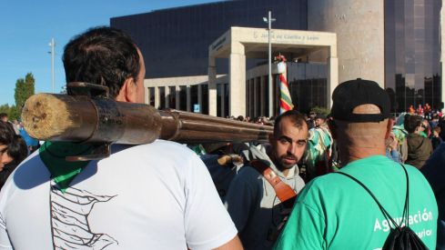 Desfile de Pendones leoneses en las Fiestas de San Froilán de León