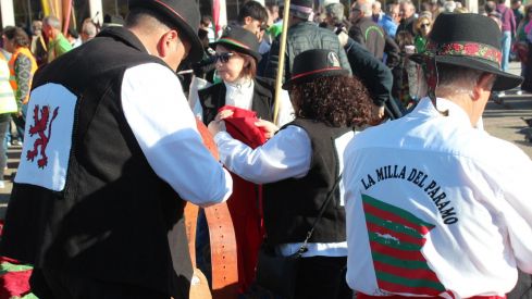 Desfile de Pendones leoneses en las Fiestas de San Froilán de León