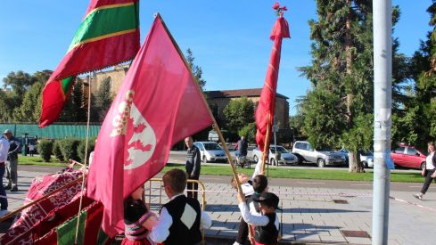 Desfile de Pendones leoneses en las Fiestas de San Froilán de León