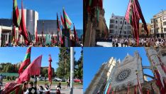 Desfile de Pendones leoneses en las Fiestas de San Froilán de León