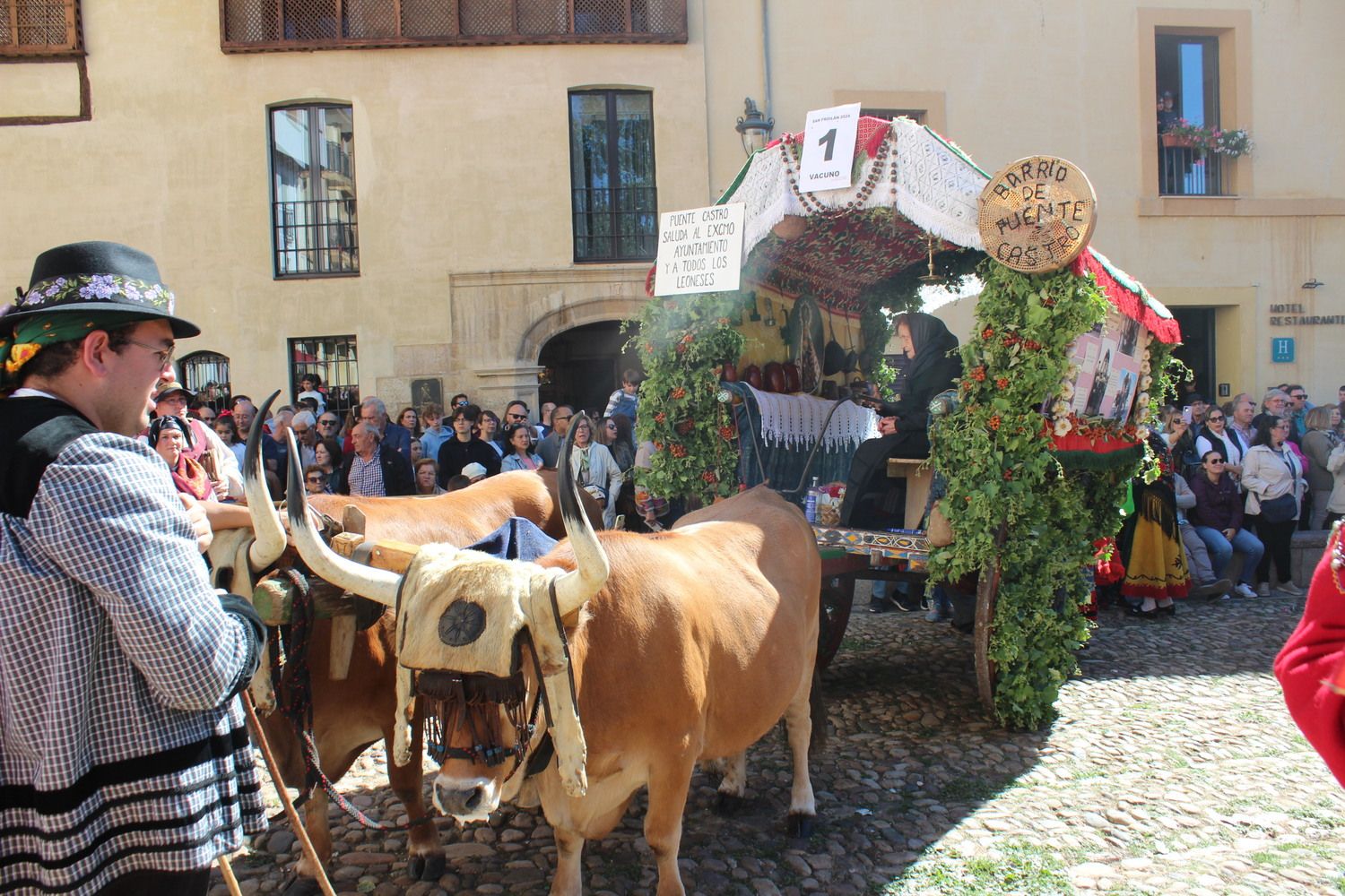 Carros Engalanados en las Fiestas de San Froilán de León