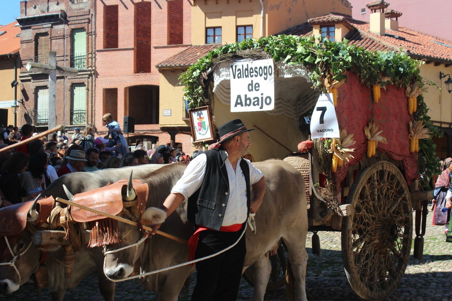 Carros Engalanados en las Fiestas de San Froilán de León