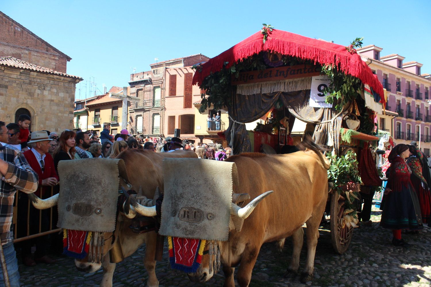 Carros Engalanados en las Fiestas de San Froilán de León