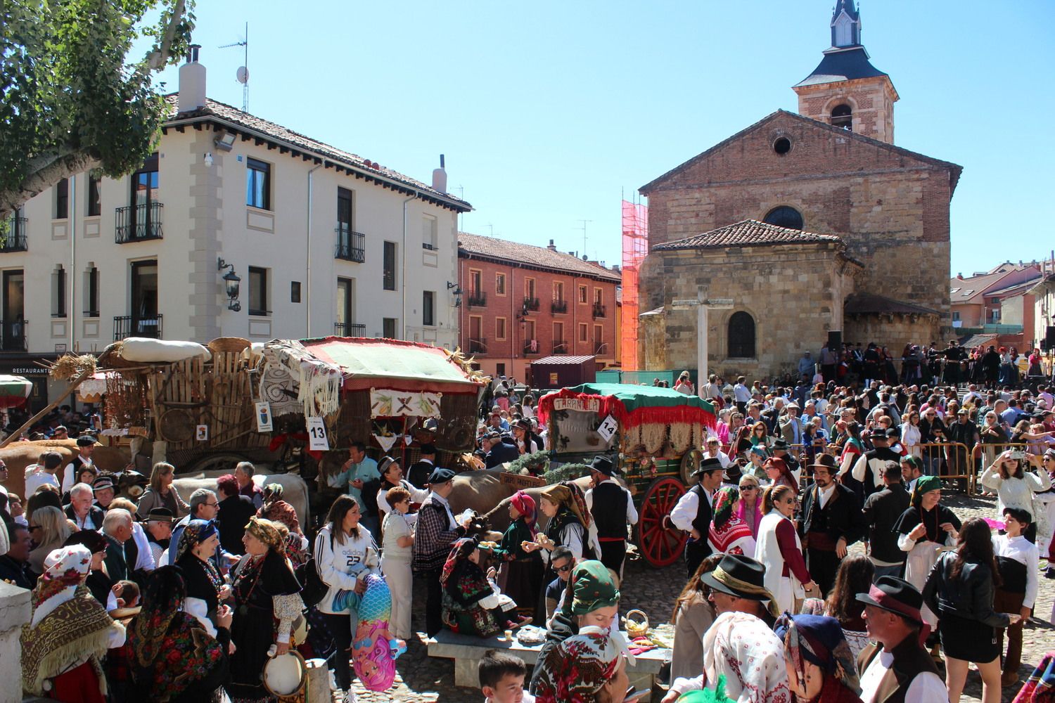 Carros Engalanados en las Fiestas de San Froilán de León