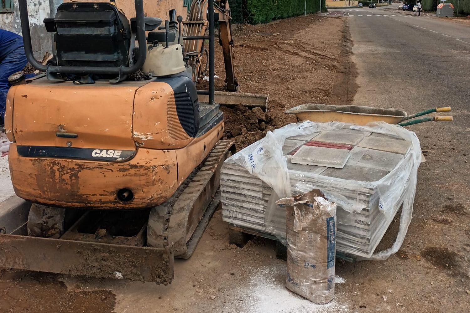 Obras en 'El Caminón' de Villarodrigo